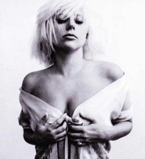 ladyxgaga:  Gaga inside of the new CR Fashion Book. Shot by legendary photographer Bruce Weber and styled by Carine Roitfeld, the images were published completely unretouched. 