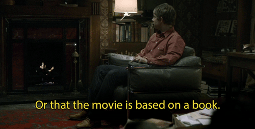 rainbowrowell:cookies-make-the-world-go-om-nom:Sherlock and John  + The Hobbit“ALL I CARE ABOU