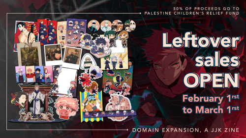 ◠◡  ⫸ LEFTOVER SALES OPEN! ⫷  ◠◡Our pre-orders are officially open from Feb. 1st - Mar. 1st!Thank yo