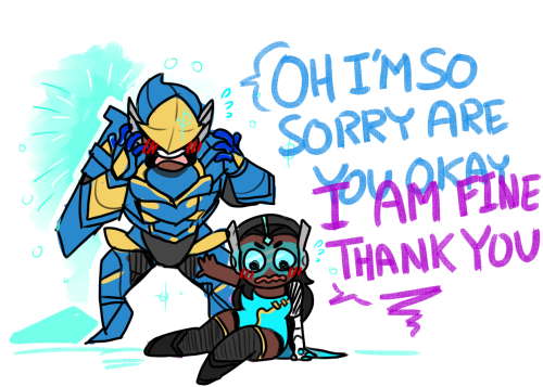 woofling:you guys thought that pharah was the only awkward one……think again lads