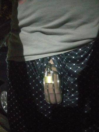 chastitysubboy24: So i’ve been told by my key holder to make a post about my chastity and play
