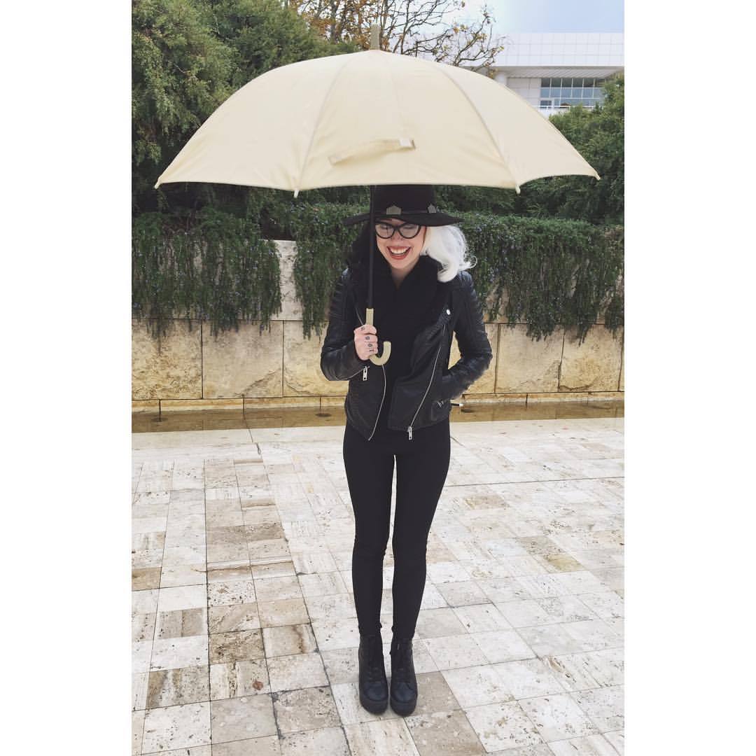 queen-padme:  Twas a beautifully rainy day in Los Angeles☔️ (at Getty Center)