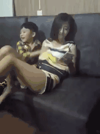 just9gag: Kids got potential. More funny GIFs here