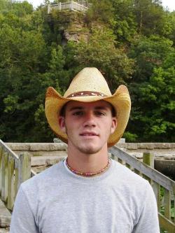 ksufraternitybrother:  SWEET LIL COWBOY! KSU-Frat Guy:  Over 40,000 followers . More than 28,000 posts of jocks, cowboys, rednecks, military guys, and much more.   Follow me at: ksufraternitybrother.tumblr.com