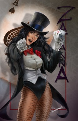 kamisamafr:  Zatanna par Cris de Lara