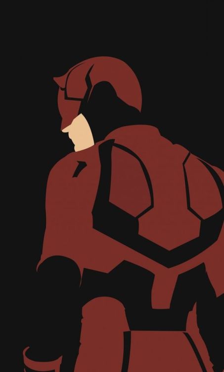 Daredevil, minimal, superhero, artwork, 1280x2120 wallpaper @wallpapersmug : ift.tt/2FI4itB 