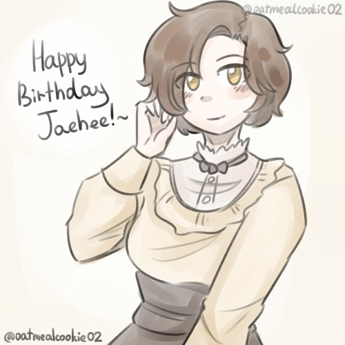 Happy Birthday, Jaehee! <3As usual, made a lil’ comic with a birthday girl~Zen’s really bad at no