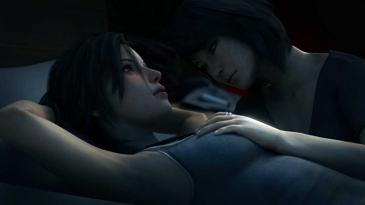 geekgames101: Lara x Sam by  VaBanes 