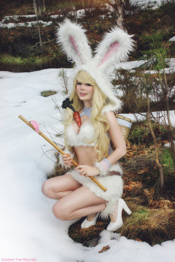 xxxcosplaypics:  cosplayfanatics:  Cottontail Teemo Cosplay - League of Legends by TineMarieRiis    View more XXX Cosplay Pics