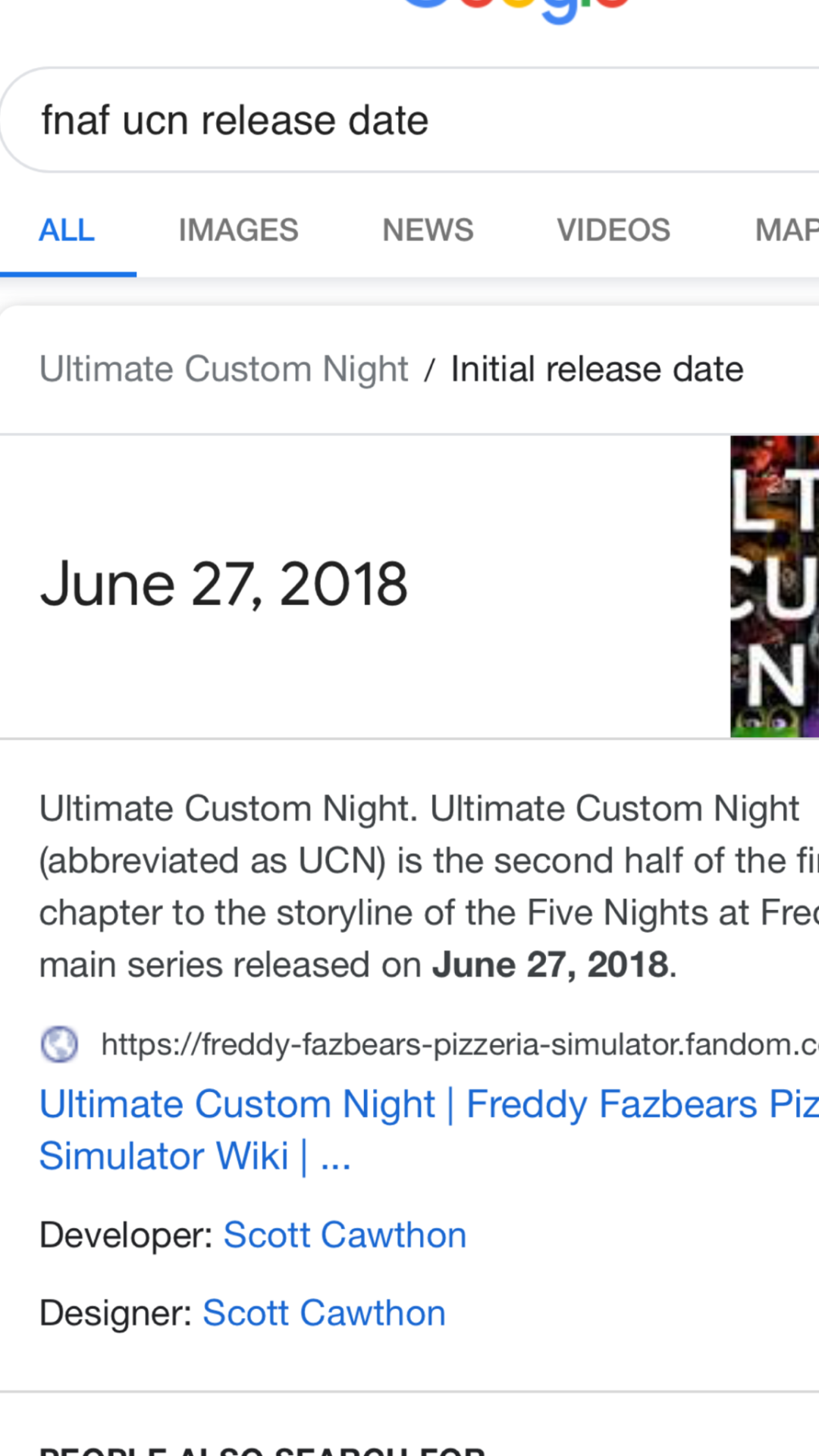 Ultimate Custom Night, Freddy Fazbears Pizzeria Simulator Wiki
