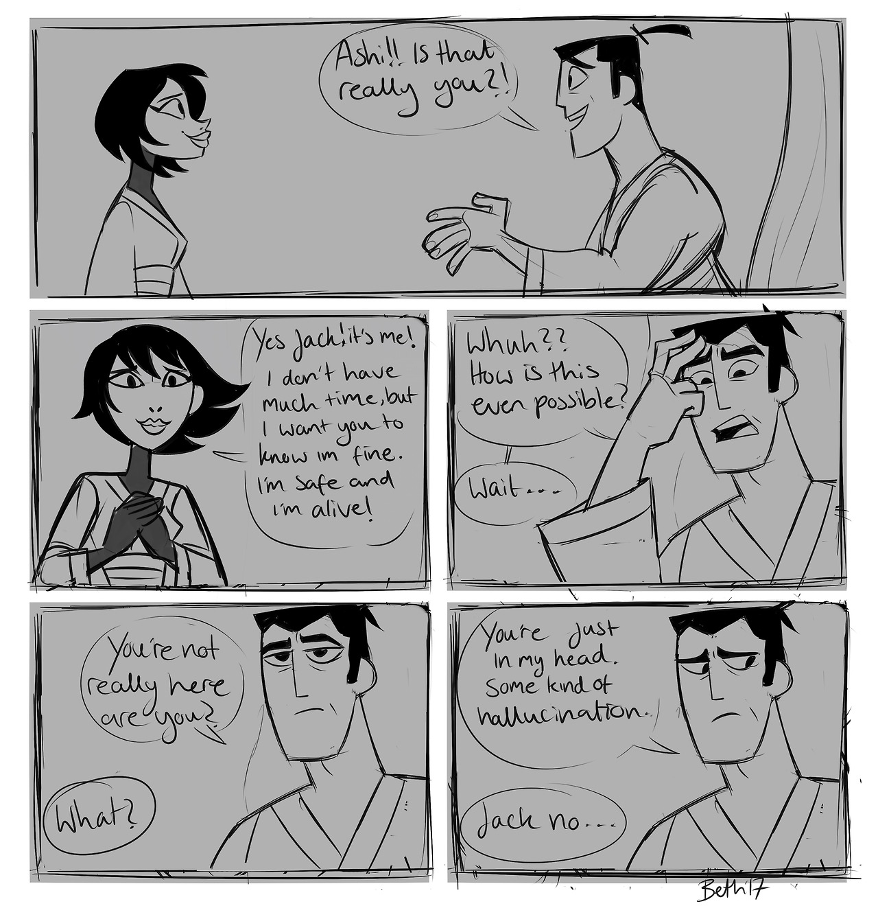 drfoxes: I started sketching this last month but I just haven’t found the motivation