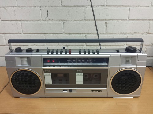 Sanyo M-W1L Ghetto Blaster, 1984(?)