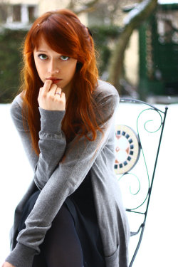 redhayr:  “Redhead In Winter”