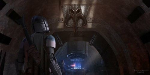 gffa:The Mandalorian Concept Art | byNick Gindraux