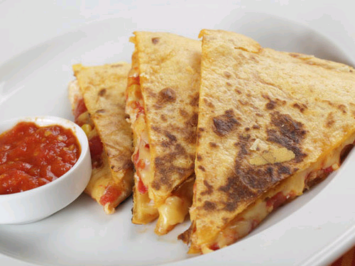 lustingfood:  Desi style Quesadillas 