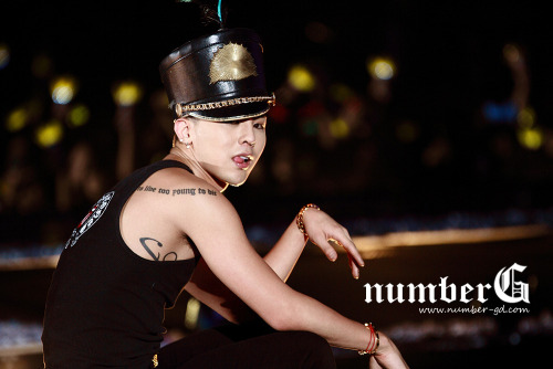 koreanghetto:      More GD Pictures @ Alive Tour in HK Do not crop, delete watermark, or edit the photo Source: secret (http://www.number-gd.com)     