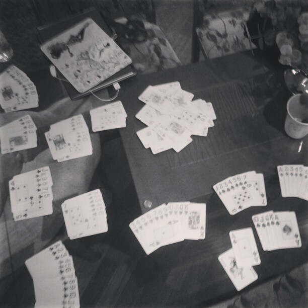 Buraco é o que há (: #game #play #cards #tags4likes #instagram #instalove #instacute