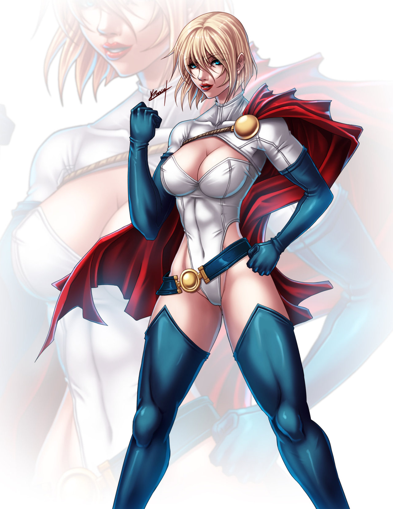 fandoms-females:  dc_girls__karen_by_karosu_maker ( CBV #14 - With Those Laser Beams