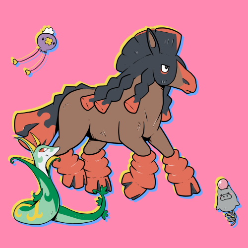 Streaming some more Pokemon art again over at twitch.tv/mikeyturvey!Here’s the result of last 