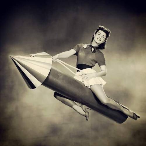 Ride the rocket with Debbie Reynolds! #maytheforcebewithyou #iamyourmother