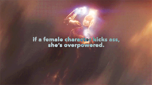 pumpkindanvers:pumpkindanvers:what can a female character do without being criticized mercilessly?th
