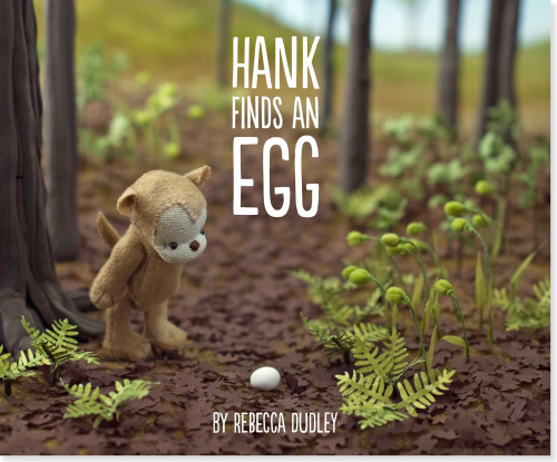 HANK FINDS AN EGG - picture book
Font in use: Populaire