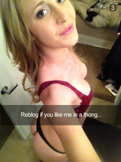 gingerbanks:  Don’t miss out, ask me about my Snapchat offer now!