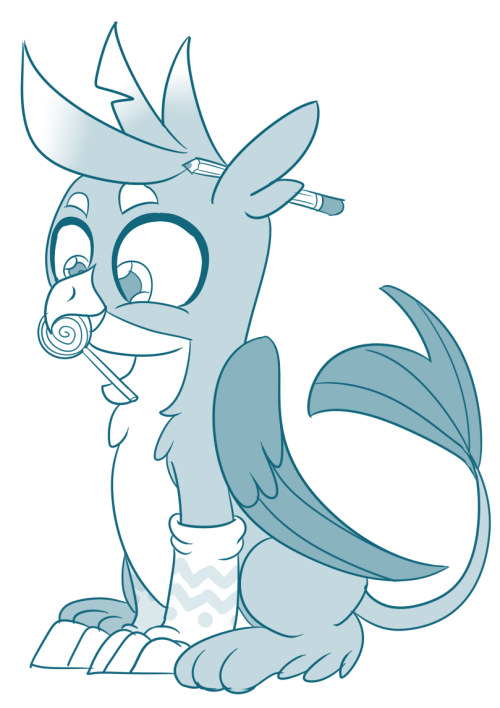 studentsix: Silverstream: Omigosh you have leg warmers too?? Also where is the lolly from?Gallus: Um