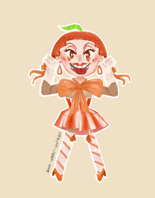 and-oddly-enough: my first collection of yvie oddly runway chibis!!