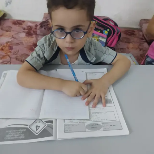 Hello My Friends, I Am Ayman From Gaza. I Have 6 Children And My Young Child Has An Eye Injury And Needs