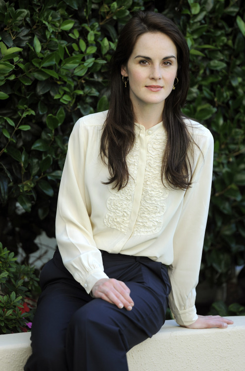 britishbirds:Michelle Dockery I had a thing for all the Crawley girls&hellip; well, Mary and Syb