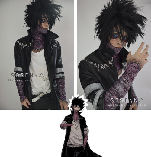 Me as Dabi from My Hero Academia