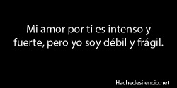 el amor duele y llorar no basta...💕