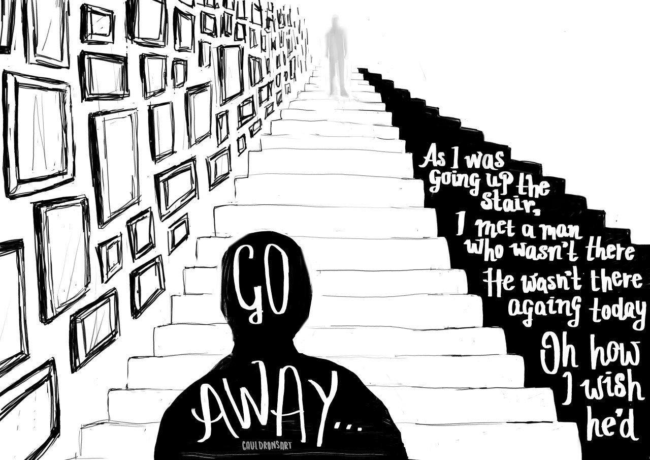 I Met A Man Upon The Stair cauldronsart on Tumblr