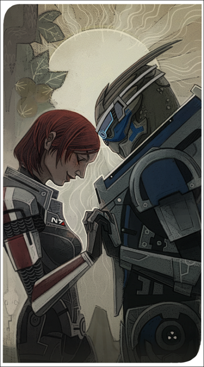 Porn unoobang:  Mass Effect Tarotcard : The LoversView photos