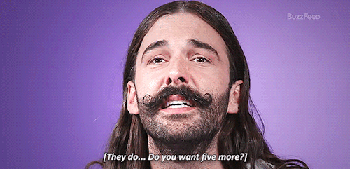 zlall: Jonathan Van Ness Plays With Kittens While Answering Fan Questions