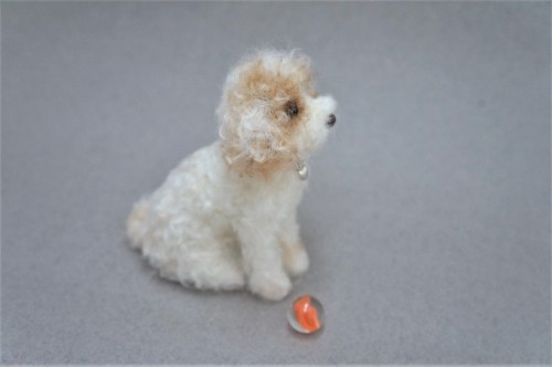  A needle felted dog portrait. Happy New Year! 