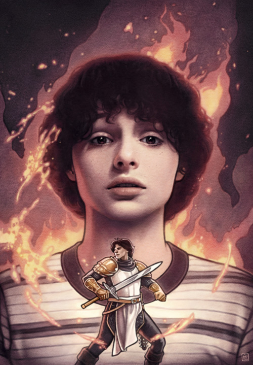 The fourth variant cover of Dark Horse Comics’ miniseries Stranger Things and Dungeons & Dragons