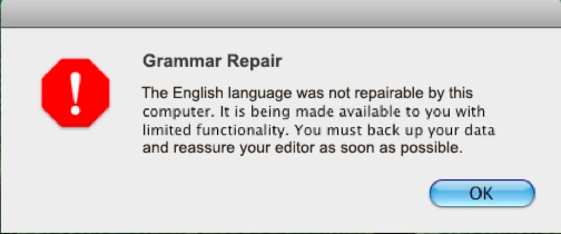 flecksofpoppy:  tigerkitty:  maggie-stiefvater:  Novelist error messages.  Guys I’ve