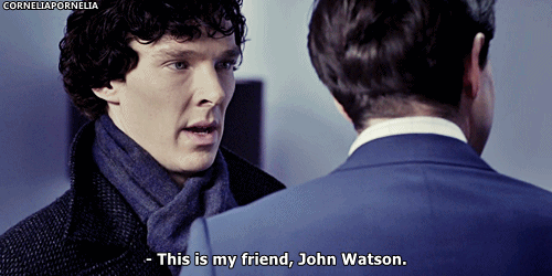 cumberbatchlet:  corneliapornelia:  The evolution of a friendship  this is beautiful, and whether you actually ship johnlock or not, i defy anyone not to agree that their relationship is a work of art.