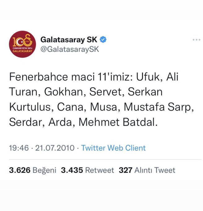 Galatasaray'ın anlık...