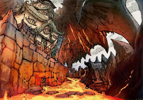 le-monde-du-videogaming:  Okami concept-art 