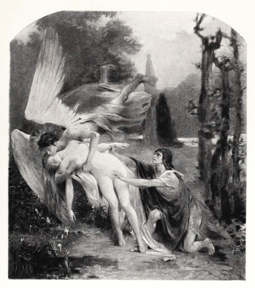 Henri Levy (1844-1914), ‘The Angel of Death’s Kiss’, “Salon of 1900”So