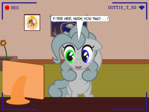 askthecookies:Molybdenum: … teee heeeeeh, heh heh h-heh…D’aww hehe~ :3 Cutiepatoot~