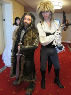 sashaforthewin:  Thorin’s adventures at Katsucon 2015! Descriptions