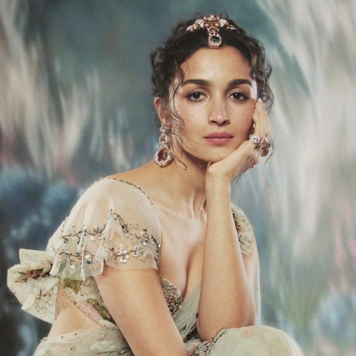 Alia Bhatt Wearing Sabyasachi At The 2024 Met Gala's "Garden Of Time". Photographed By Greg Swales.