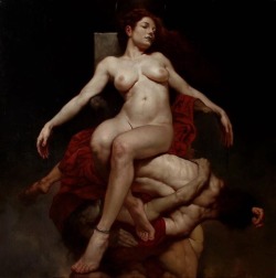 chubbydomme:  &ldquo;Ericto,&rdquo; by Roberto Ferri 