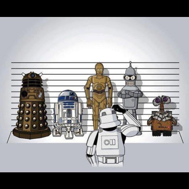 Can you identify the droids you&rsquo;re looking for sir? #starwars #stormtrooper