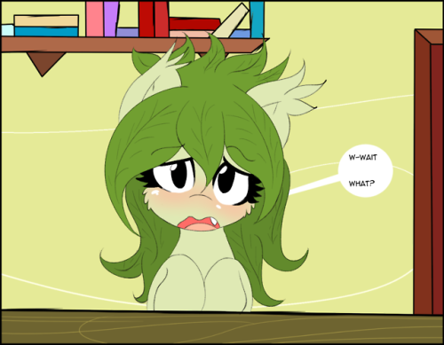 askflowertheplantponi: “Damn..”  well like i said yesterday an update =w=/  also used that ask what i asked sometime ago hue.   Meeps! >w<