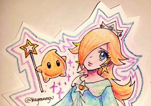 drew this for one of my favorite smash youtubers. i havent used crayons in FOREVER